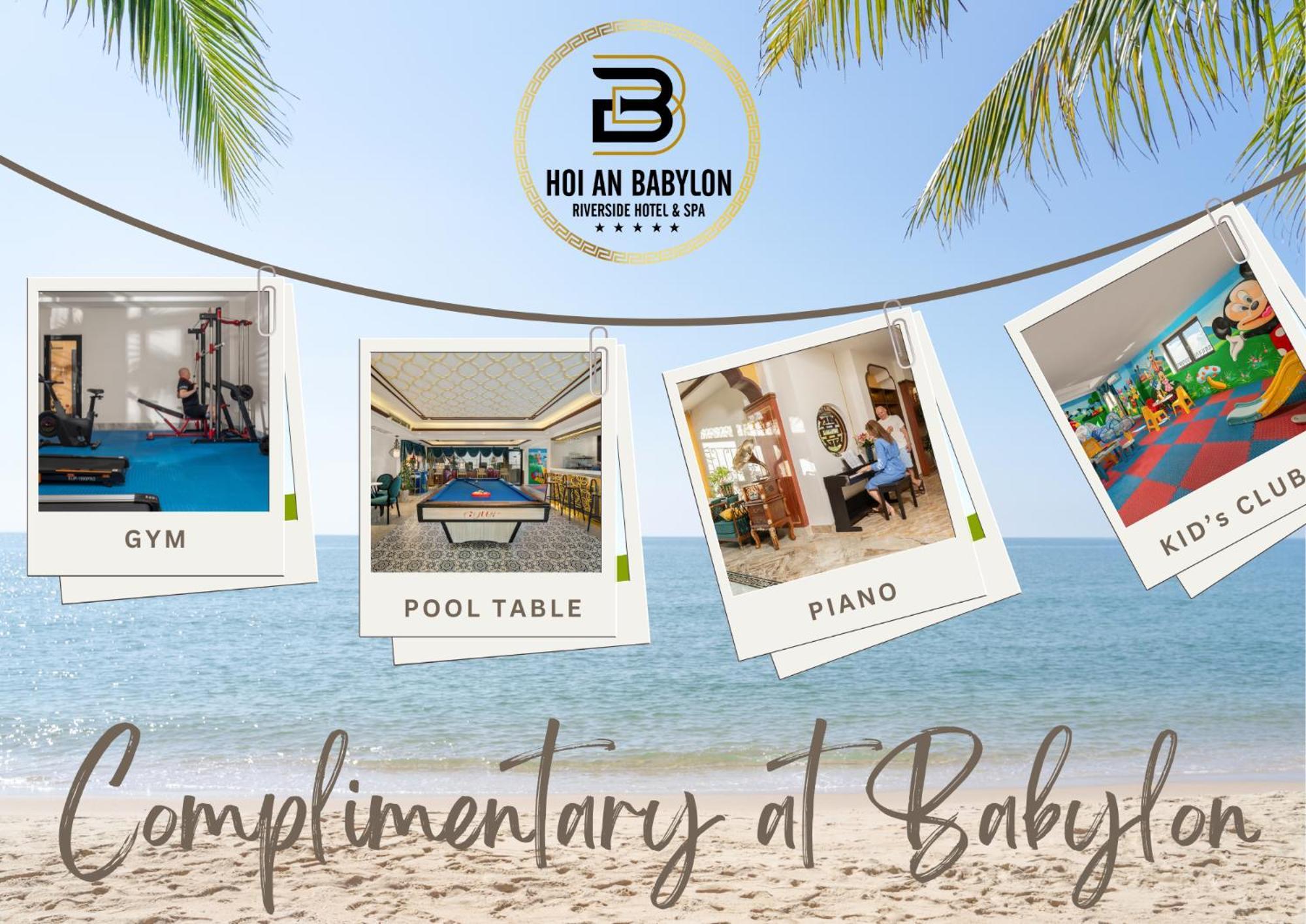 Hoi An Babylon Riverside Hotel & Spa Exterior foto